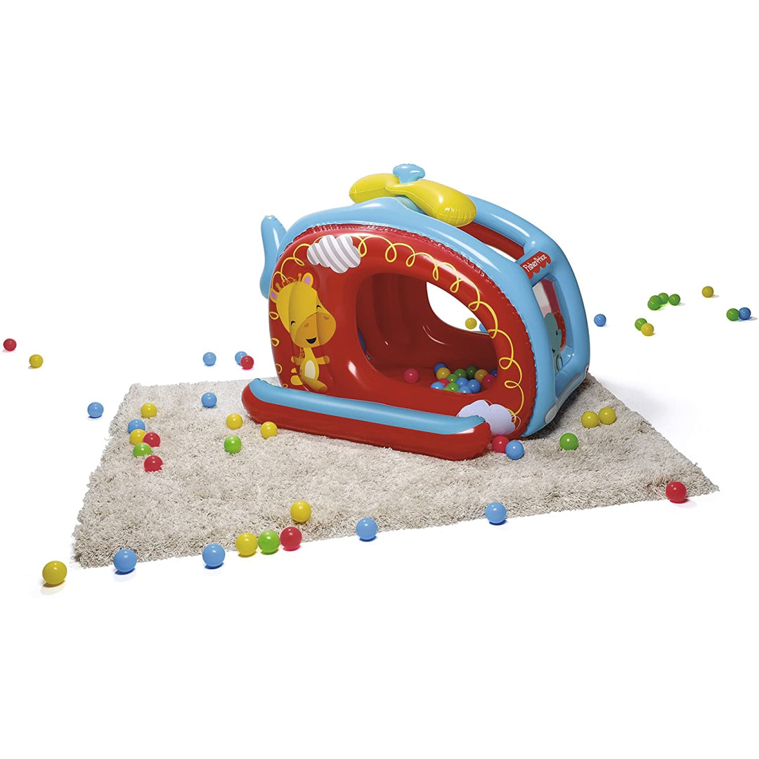 Fisher-Price Play Centre Activity Pool Helicopter Inflatable inc 25 Balls - Maqio