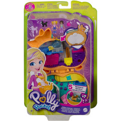 Polly Pocket Corgi Cuddles Compact Playset - Maqio