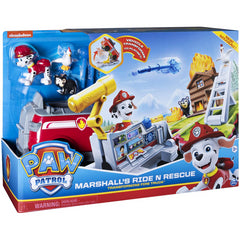 Paw Patrol Marshall Ride N Rescue Vehicle Playset - Maqio