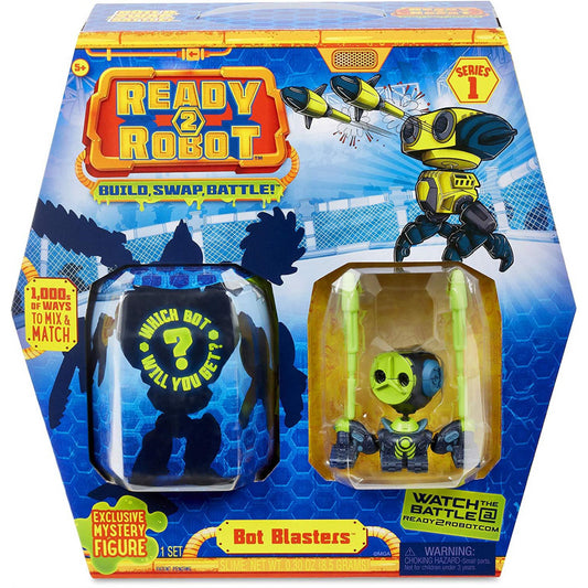 Ready2Robot Bot Blasters, Style 1 (BLACK & GREEN) - Maqio