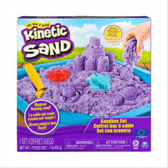 Kinetic Sand Purple Box Sand Castle Kit - Maqio