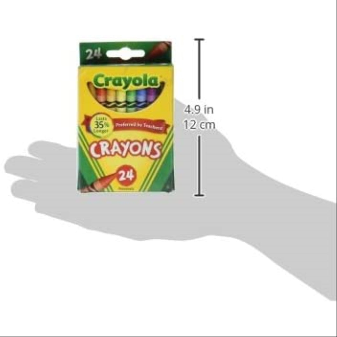 Crayola Crayons Pack of 24 for Colouring - Maqio
