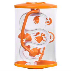 Spin Master Perplexus Mini Cascading Cups Brain Teaser Game (Orange) - Maqio