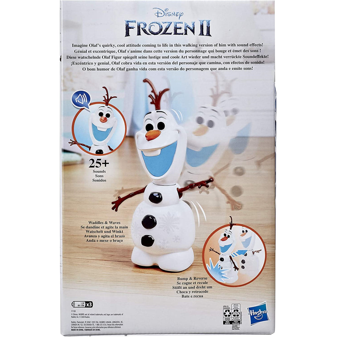 Disney Frozen 2 Talking Olaf On The Go Toy Moving Sounds Toy - Maqio