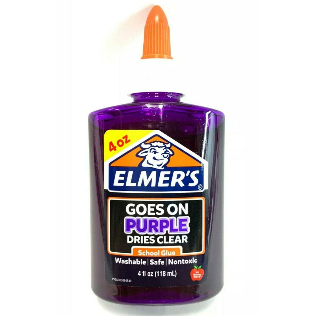 Elmer's Purple School Glue Bottle 118ml 2062243 - Maqio