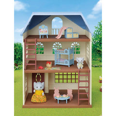 Sylvanian Families Sky Blue TerraceDoll House Gift Set - Maqio