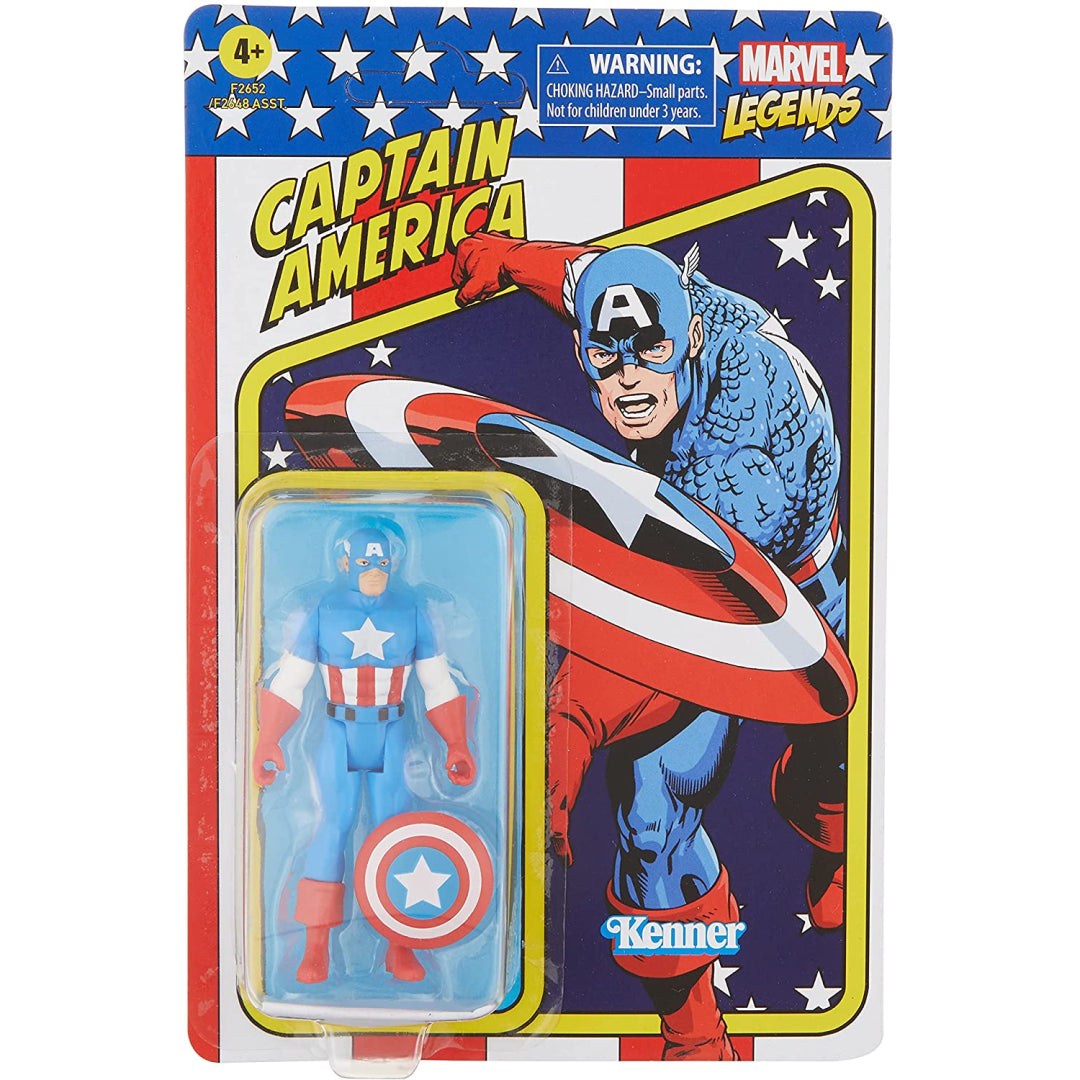 Marvel Legends captain America Retro Action Figure - Maqio