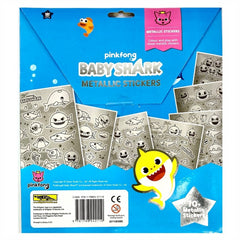 Baby Shark Surprise Metallic Sticker Set 3211/BSME - Maqio