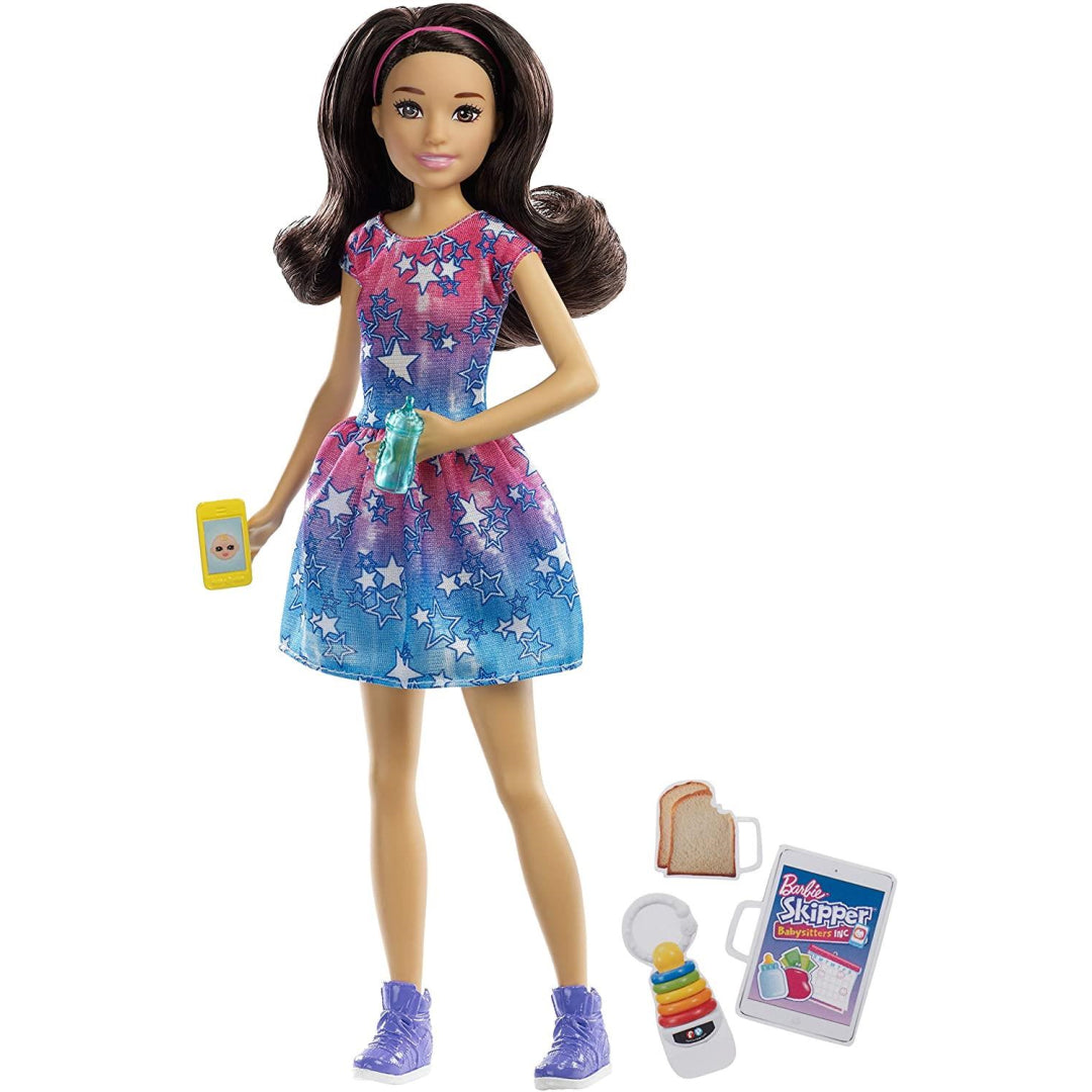Barbie Skipper Babysitters INC Doll and Accessories FXG93 - Maqio