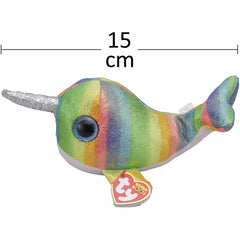 Ty Toys Beanie Babies Boos Nori Narwhal 15cm - Maqio