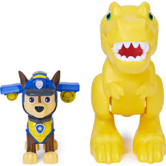 Paw Patrol Chase & T-Rex Action Figures + Mystery Dino - Maqio