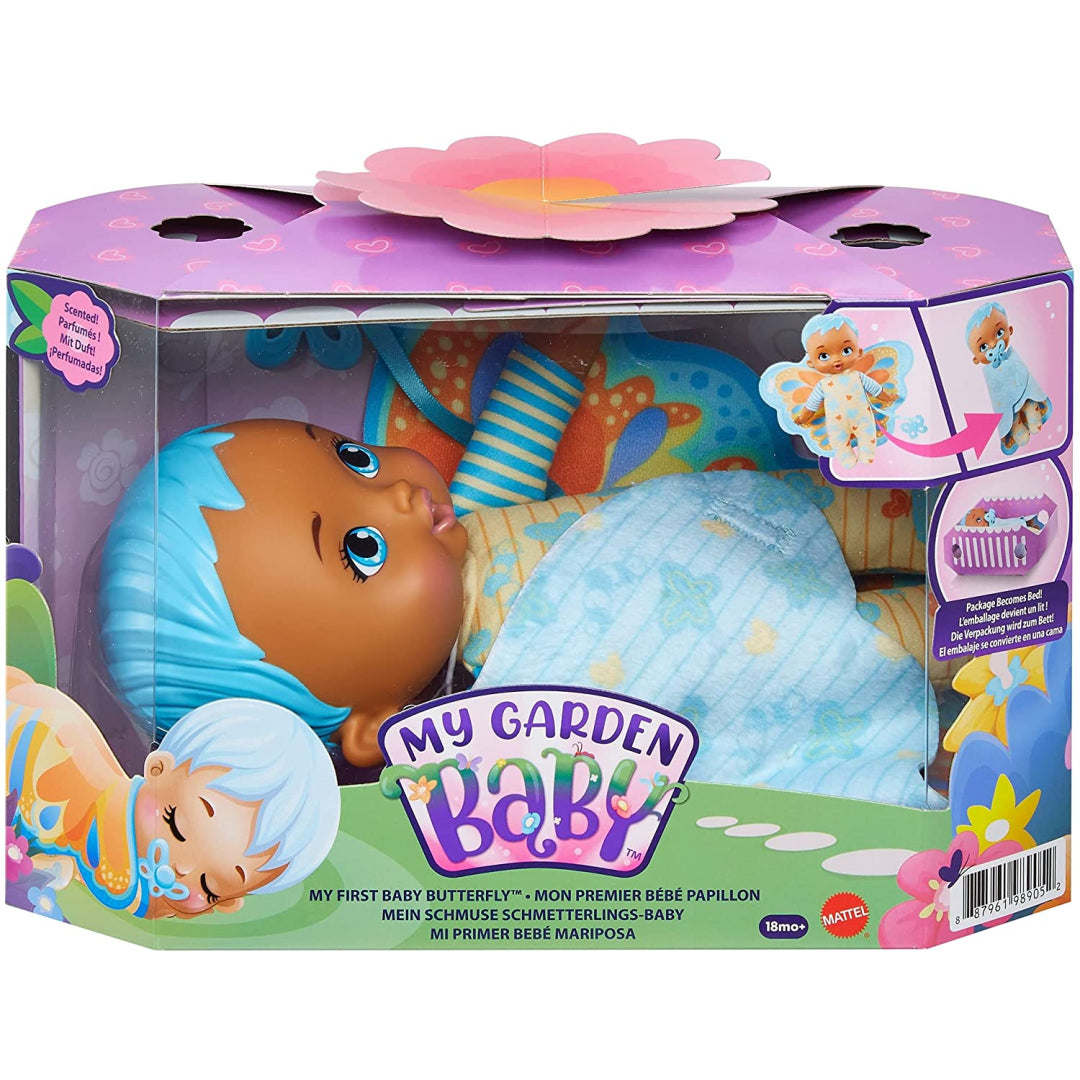 My garden Baby My First Baby Butterfly Light Blue Hair - Maqio