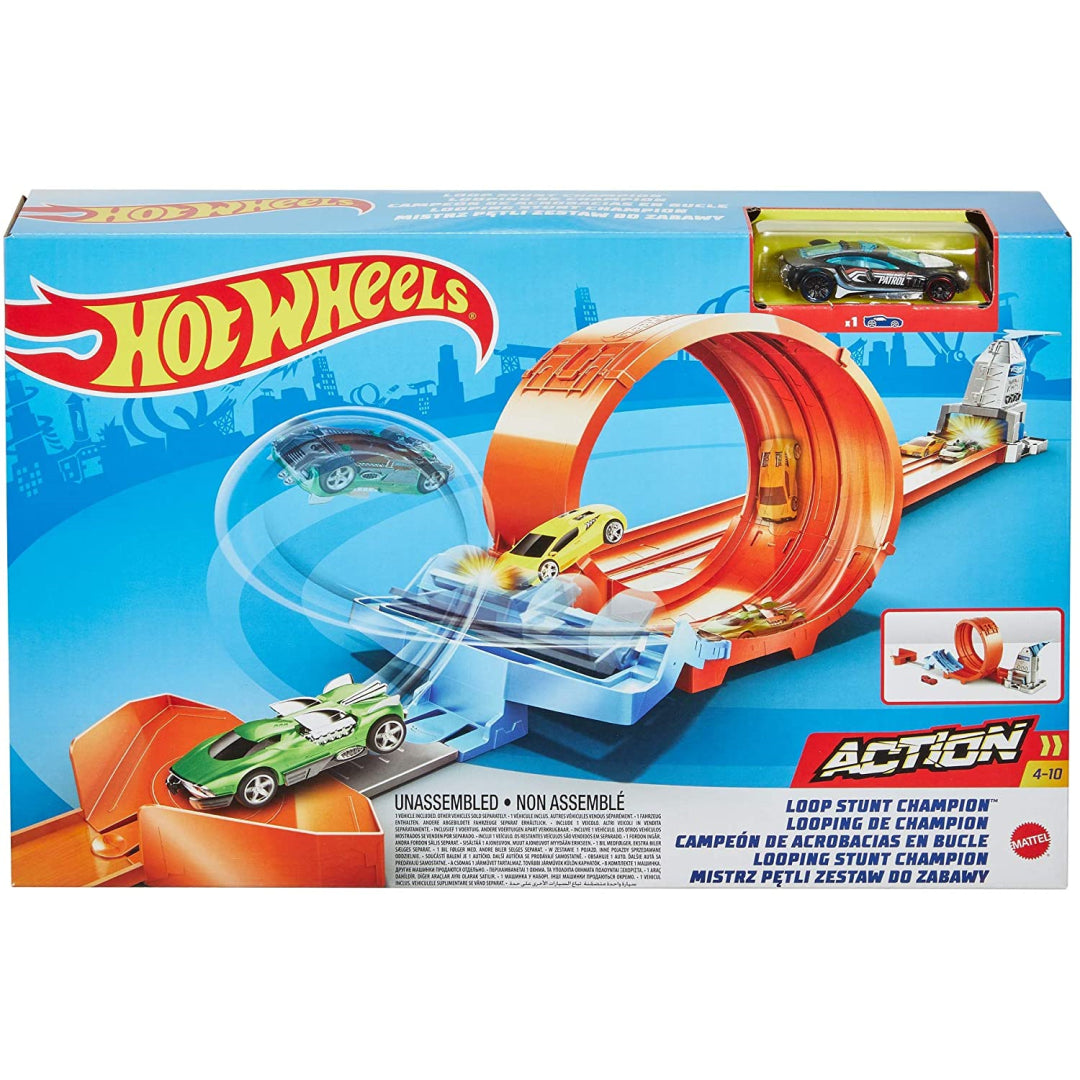 Hot Wheels Loop Stunt Champion Playset - Maqio