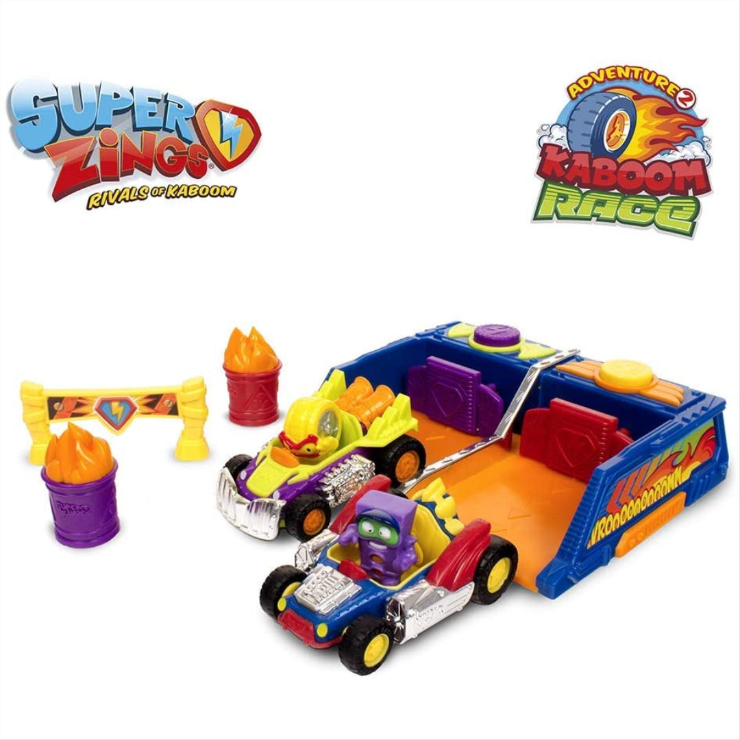 Super Zings Kaboom Race Adventure Play Set - Maqio