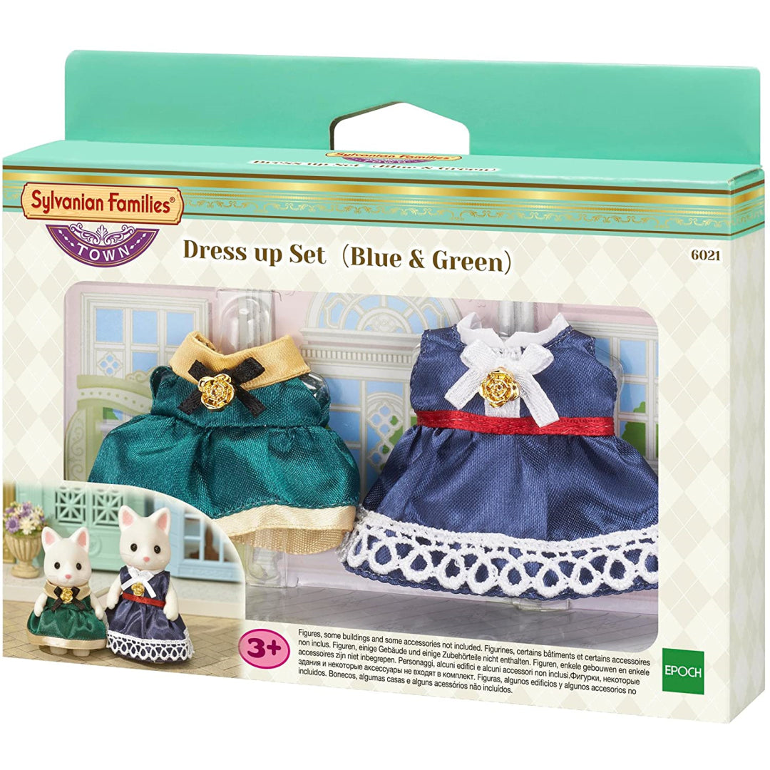 Sylvanian Families Dress up set blue & green - Maqio