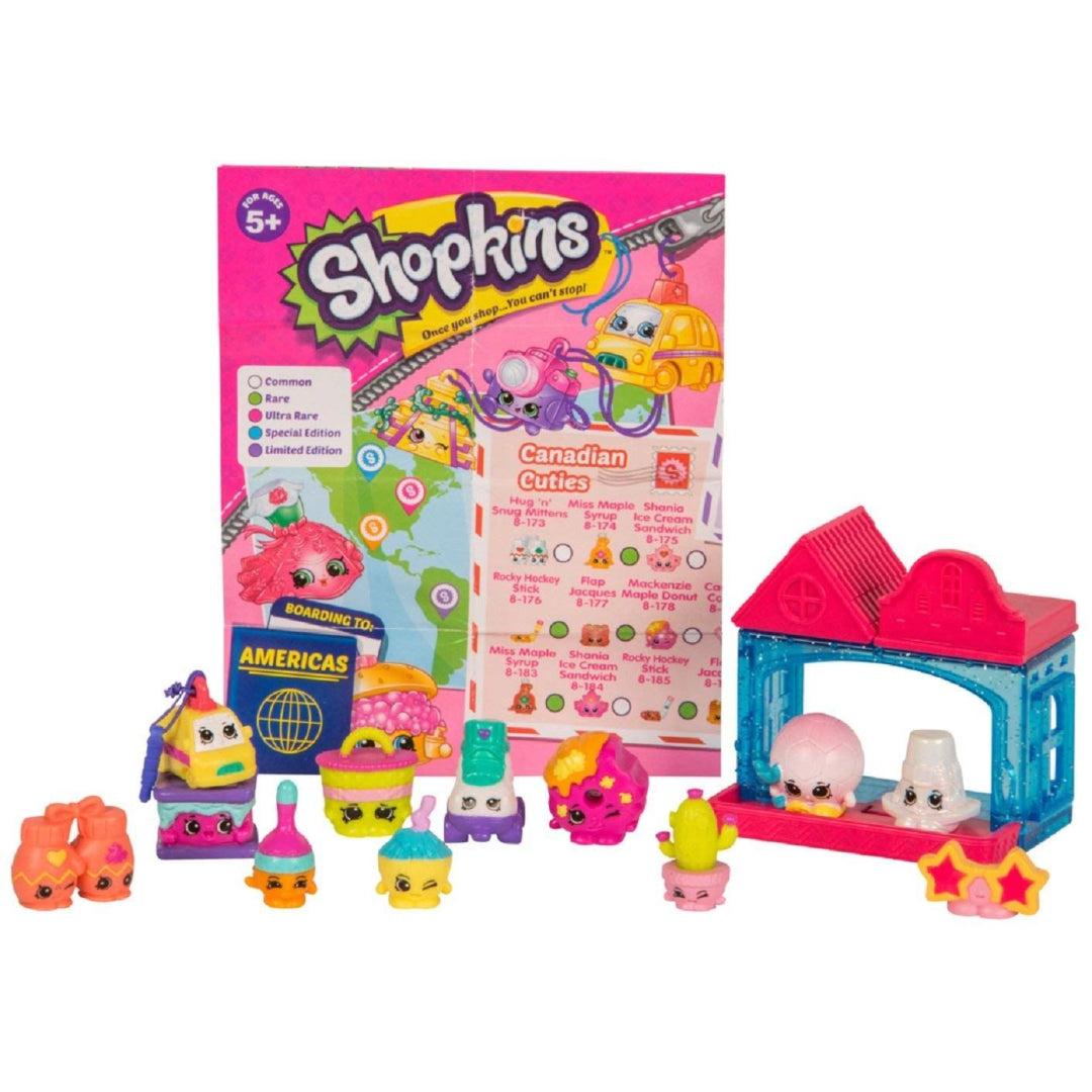 Shopkins Season 8 - World Vacation America 12 Pack Toy - Maqio