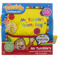 Mr Tumble Spotty Activity Bag Sensory Seak and Find with Fun Sounds - Maqio