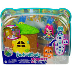 Enchantimals Peeki Parrot Tree Hut Secret Besties - Maqio