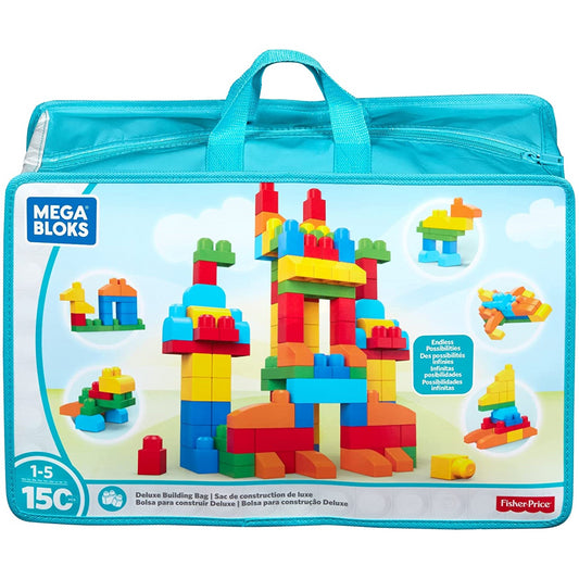 Mega Bloks First Builders Deluxe Building Bag - Maqio
