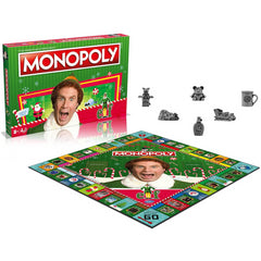 Elf Monopoly Christmas Theme Board Game