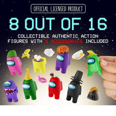 Among Us Series 2 Crewmate Figures 8 Pack Box V2