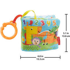 Fisher-Price 1-to-5 Activity Sensory Book for New-borns