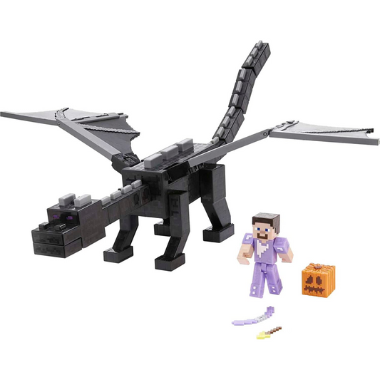 Minecraft Ultimate Ender Dragon Figure 20 inch Mist-Breathing Creature