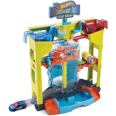 Hot Wheels Stunt & Wash Car Playset inc 1 1:64 Colouring Changing Vehicle