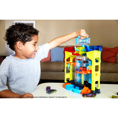 Hot Wheels Stunt & Wash Car Playset inc 1 1:64 Colouring Changing Vehicle