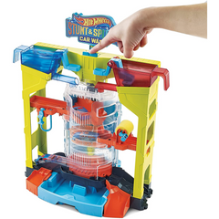 Hot Wheels Stunt & Wash Car Playset inc 1 1:64 Colouring Changing Vehicle