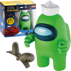 Among Us Series 2 Action Figure Crewmate 17cm 3 of 4 to Collect - Green