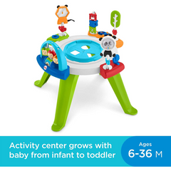Fisher Price 3-In-1 Spin & Sort Activity Centre for Baby Activity Pods