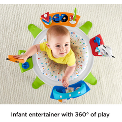 Fisher Price 3-In-1 Spin & Sort Activity Centre for Baby Activity Pods