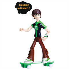 Ben 10 Omniverse 10cm Alien Collection 36021 - Ben & Skateboard - Maqio