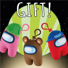 Among Us Series 2 Clip On Plush Crewmate Figure 12cm - Brown