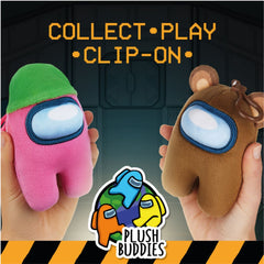 Among Us Series 2 Clip On Plush Crewmate Figure 12cm - Brown