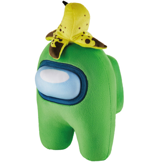 Among Us Series 2 Huggable Plush Crewmate Figure 30cm - Green & Banana