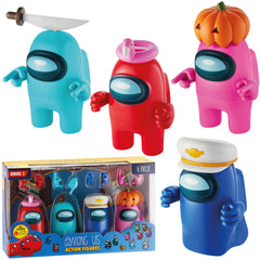 Among Us Series 2 Action Figures 4 Pack Figures & Accessories In Box 11cm