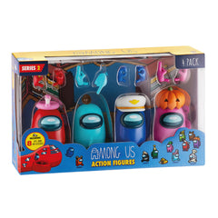 Among Us Series 2 Action Figures 4 Pack Figures & Accessories In Box 11cm