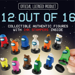 Among Us Series 2 Crewmate Stampers Figures 12 Pack Deluxe Box