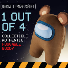 Among Us Series 2 Huggable Plush Crewmate Figure 30cm - Brown Bear