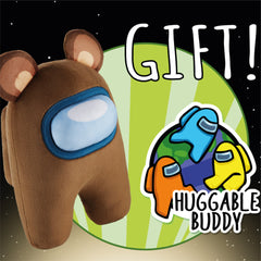Among Us Series 2 Huggable Plush Crewmate Figure 30cm - Brown Bear