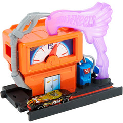 Hot Wheels City Downtown Speedy Fuel Stop Playset & Car