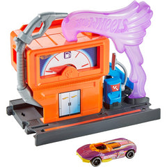 Hot Wheels City Downtown Speedy Fuel Stop Playset & Car
