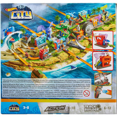 Hot Wheels City Downtown Speedy Fuel Stop Playset & Car