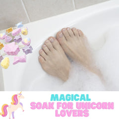 Magical Unicorn Bath Bomb Christmas Advent Calendar