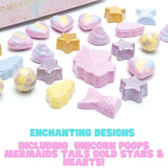 Magical Unicorn Bath Bomb Christmas Advent Calendar