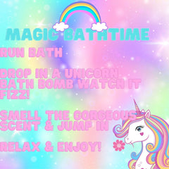 Magical Unicorn Bath Bomb Christmas Advent Calendar