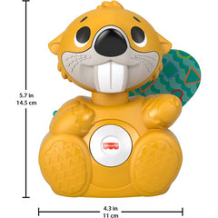 Fisher-Price Linkimals Boppin Beaver light Up Musical Activity Toy