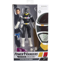 Power Rangers Lightning Collection 6 Inch Action Figure In Space - Black Ranger